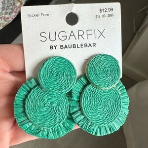 BaubleBar Fringe Statement Earrings